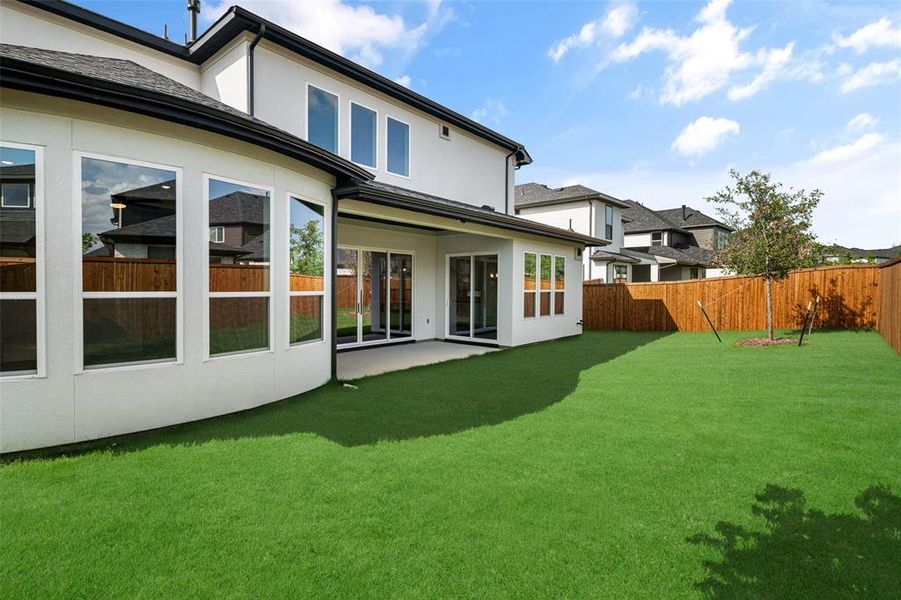 Exterior details and patio area of a home in , Frisco (Image 26).