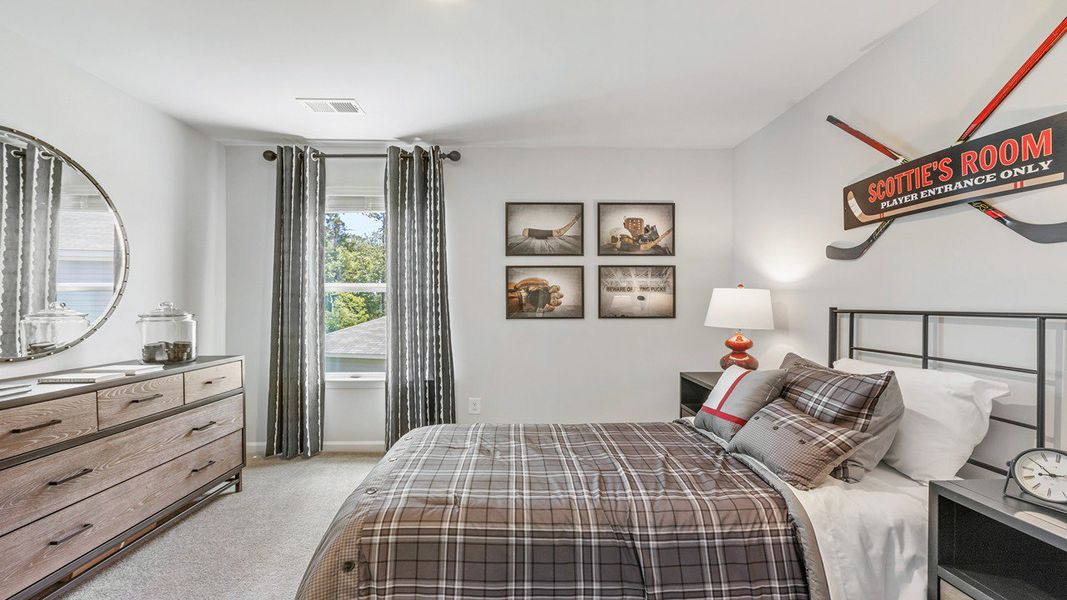 Furnished interior view inside a new home in Carolina Groves, Moncks Corner (Image 24). Furnished interior view inside a new home in Carolina Groves, Moncks Corner (Image 24).