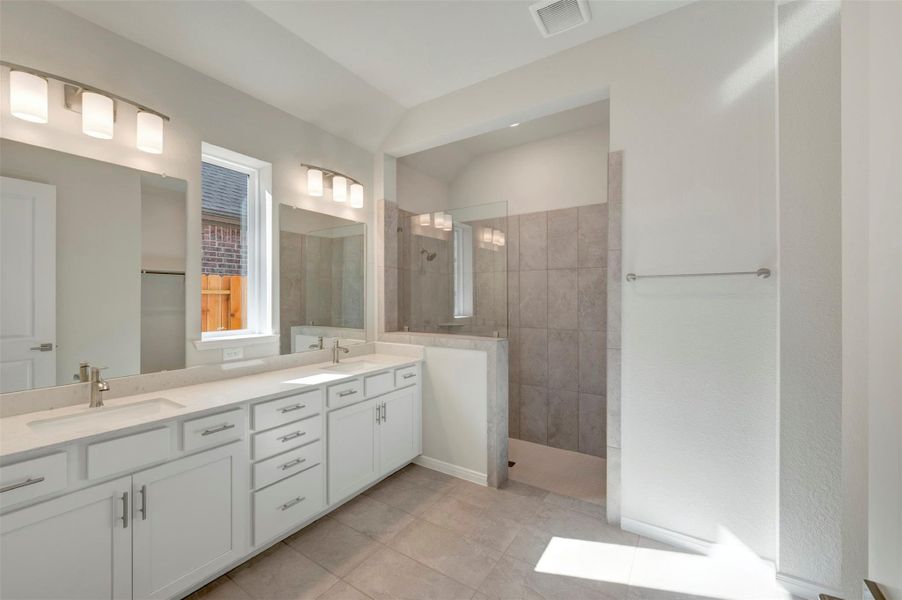 Furnished interior view inside a new home in Jordan Ranch - Terrace Collection, Fulshear (Image 6).