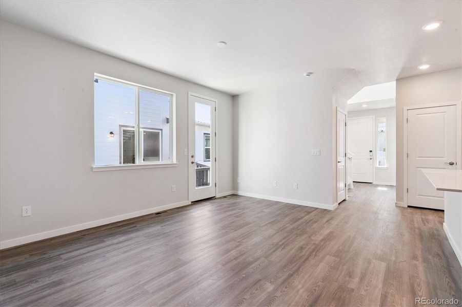 Spacious, unfurnished interior of a new home in Paired Homes at Alder Creek, Parker (Image 19).