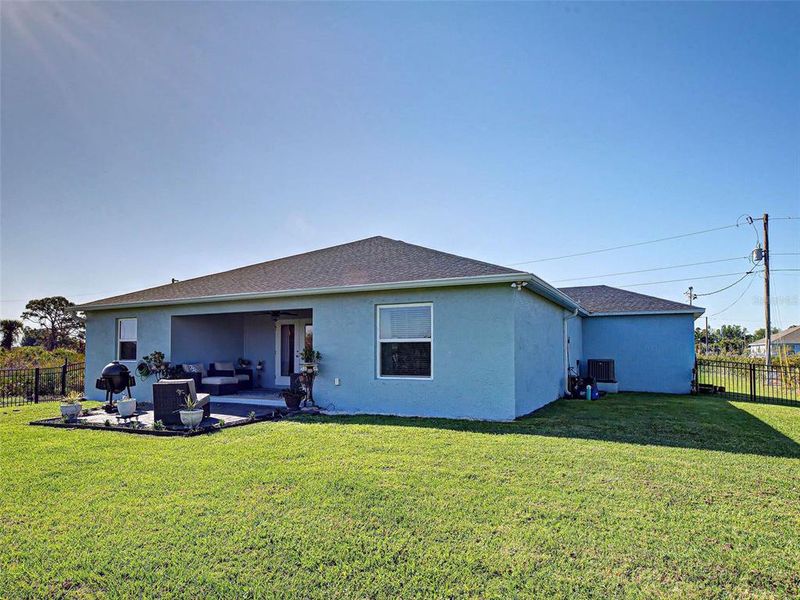 Exterior details and patio area of a home in , Port Charlotte (Image 25). Exterior details and patio area of a home in , Port Charlotte (Image 25).