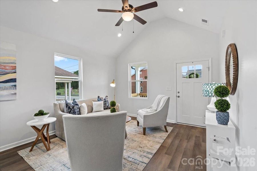 Floorplan staged in another location