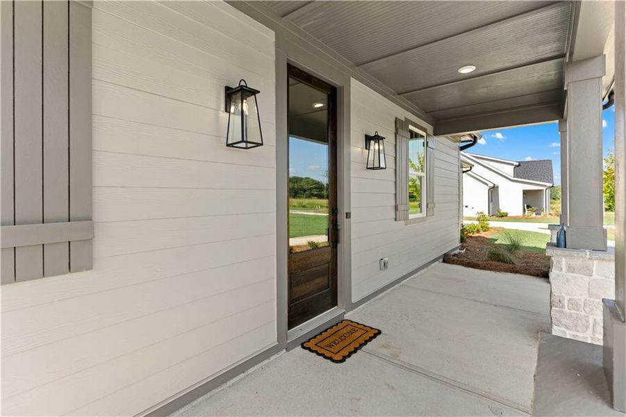 Exterior details and patio area of a home in , Madison (Image 4). Exterior details and patio area of a home in , Madison (Image 4).