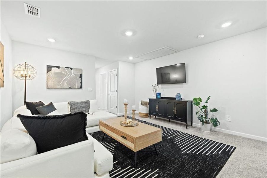 Furnished interior view inside a new home in , Mableton (Image 10).