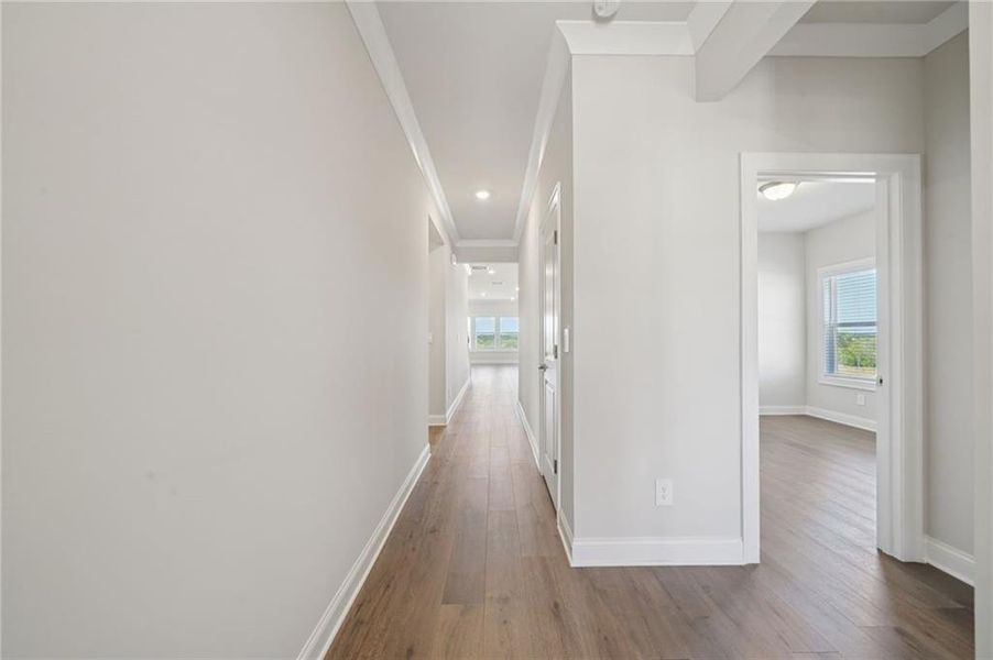 Spacious, unfurnished interior of a new home in River Pointe, Monroe (Image 22).