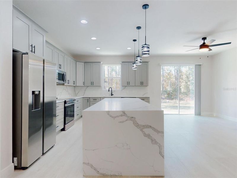 Furnished interior view inside a new home in , Ocala (Image 37).