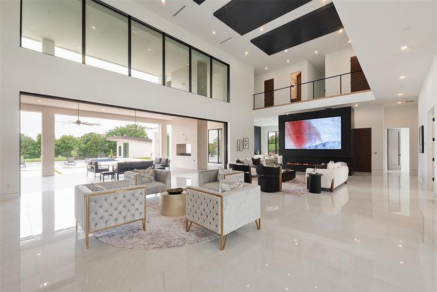 Furnished interior view inside a new home in , Southlake (Image 9).