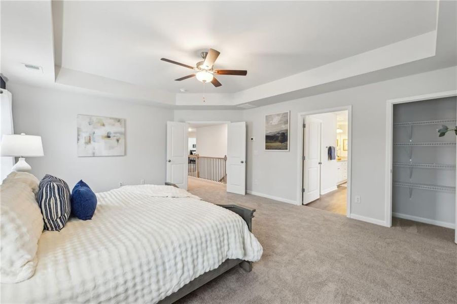Furnished interior view inside a new home in Stephen's Landing, Loganville (Image 55).