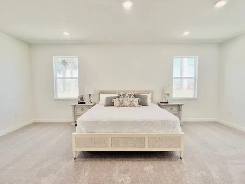 Furnished interior view inside a new home in Lakes At St Sebastian, Micco (Image 20).