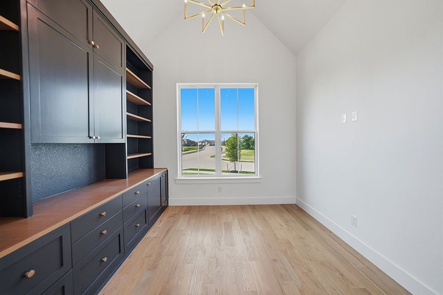 Furnished interior view inside a new home in Light Farms Graham/Reagan, Celina (Image 16).