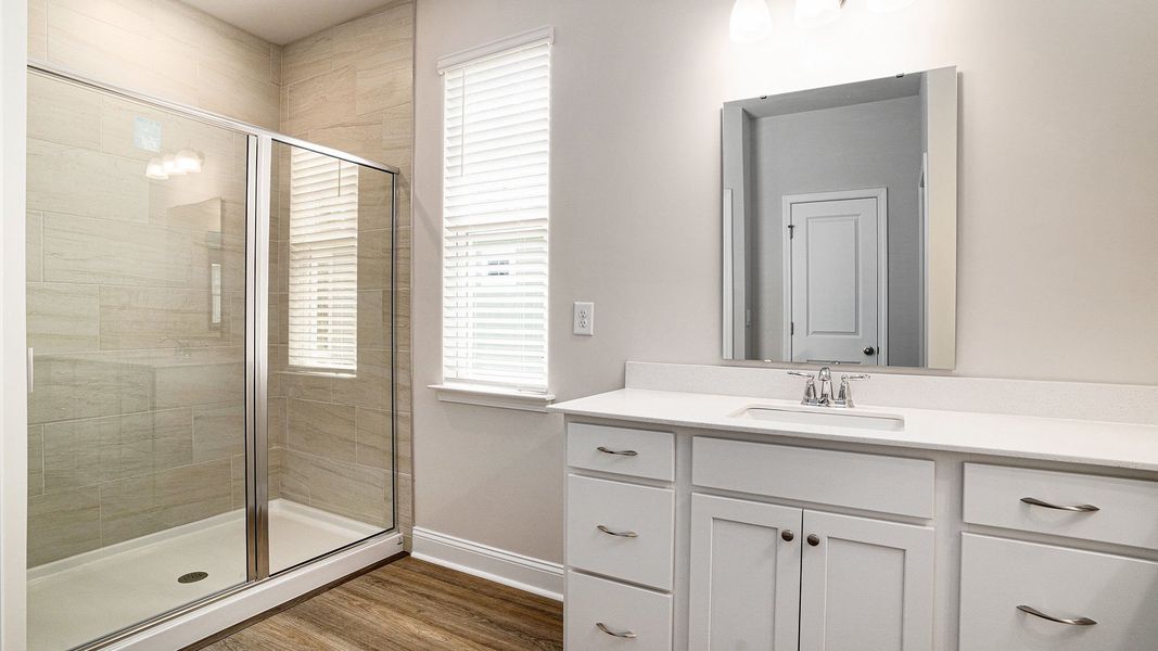 Furnished interior view inside a new home in Shell Pointe, Gilbert (Image 9). Furnished interior view inside a new home in Shell Pointe, Gilbert (Image 9).