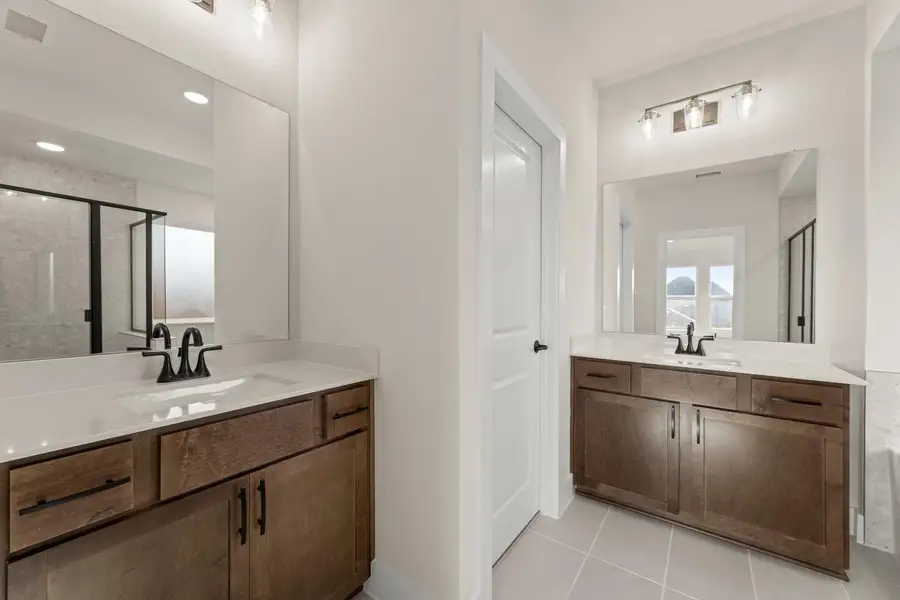 Furnished interior view inside a new home in Carriage Collection at Painted Tree, McKinney (Image 9).