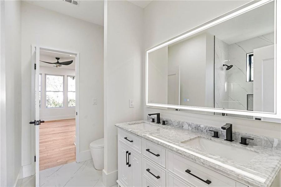 Furnished interior view inside a new home in , Decatur (Image 55).
