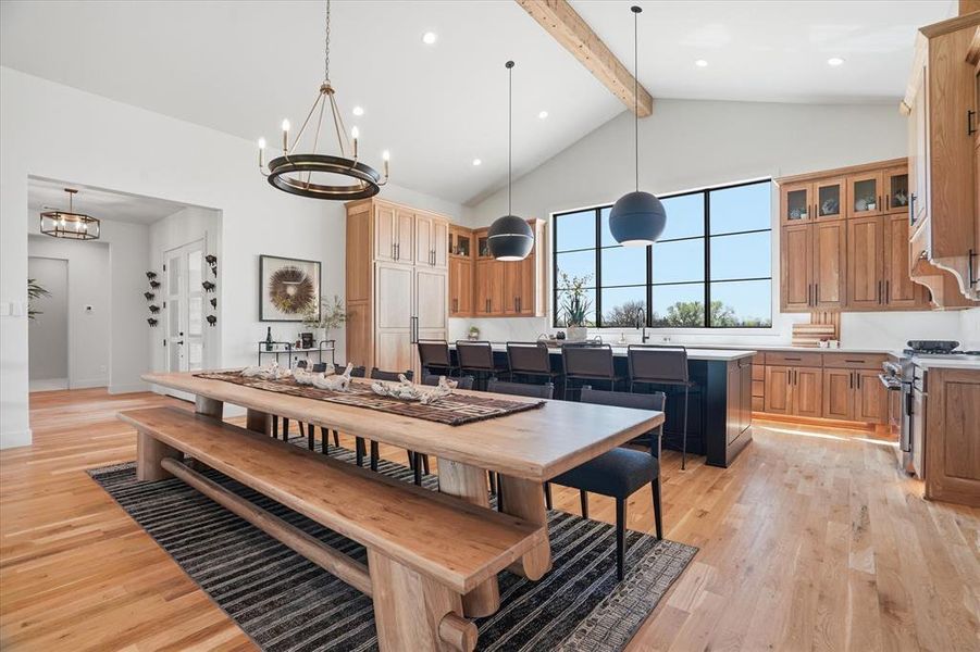 Furnished interior view inside a new home in Ranger Ridge Estates, Strawn (Image 24).