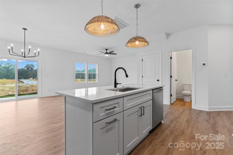 Furnished interior view inside a new home in , Kannapolis (Image 7). Furnished interior view inside a new home in , Kannapolis (Image 7).