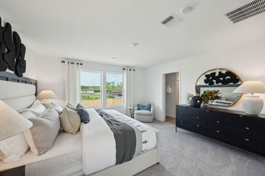 Furnished interior view inside a new home in Windcress, Cove (Image 16).