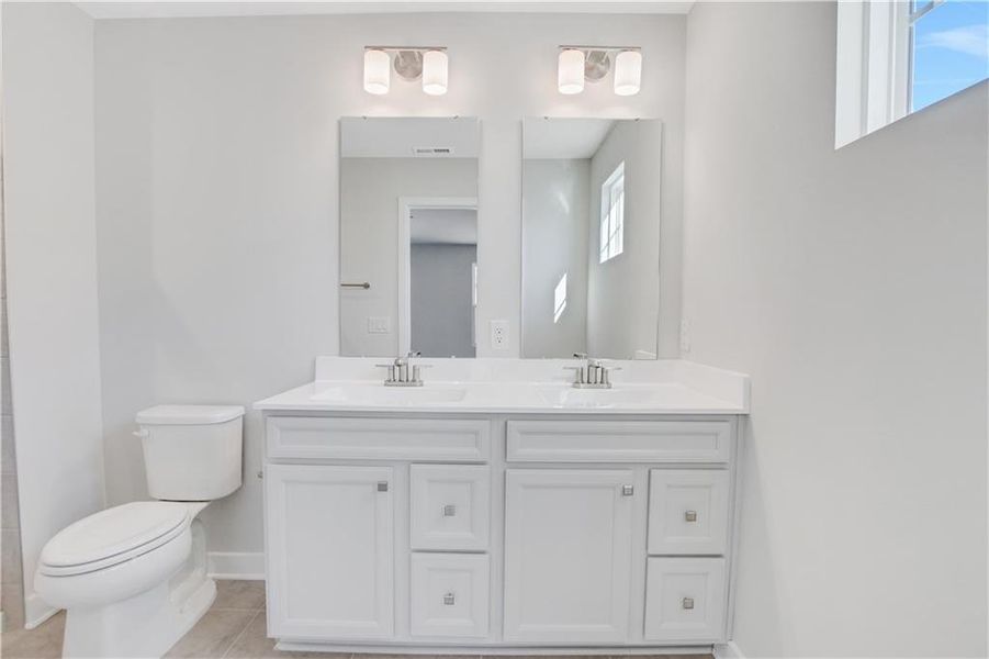 Furnished interior view inside a new home in Heritage Grove 2-Story, Calhoun (Image 7).