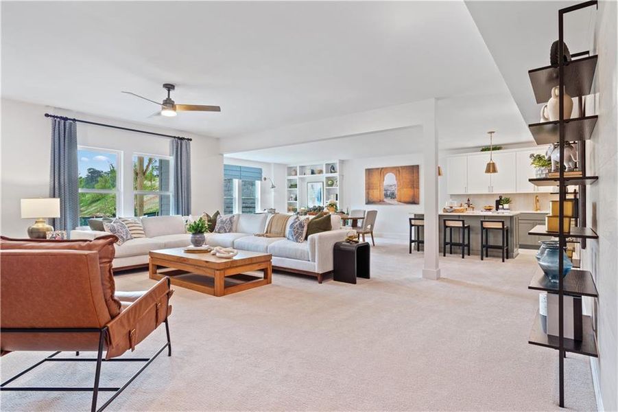 Furnished interior view inside a new home in Havencroft, Woodstock (Image 15).
