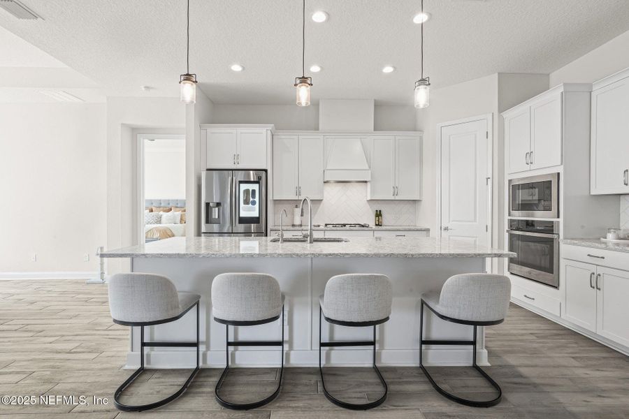 Furnished interior view inside a new home in Tamaya, Jacksonville (Image 42).