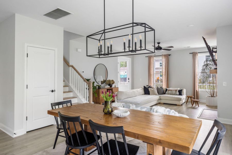 Furnished interior view inside a new home in Twin Lakes, Johns Island (Image 27).