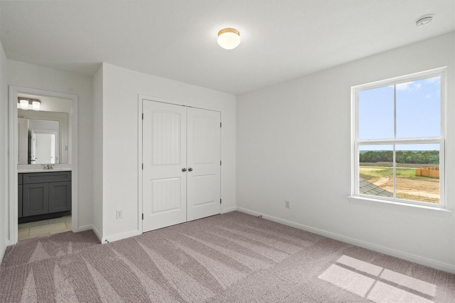 Spacious, unfurnished interior of a new home in Butler Farms, Liberty Hill (Image 34). Spacious, unfurnished interior of a new home in Butler Farms, Liberty Hill (Image 34).