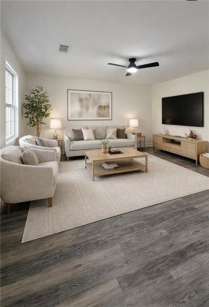 Furnished interior view inside a new home in , West Point (Image 10).