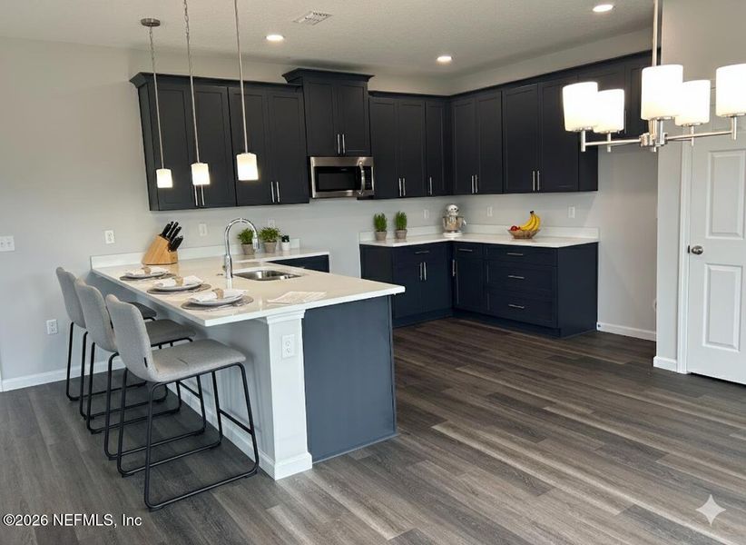 Furnished interior view inside a new home in , Jacksonville (Image 4).