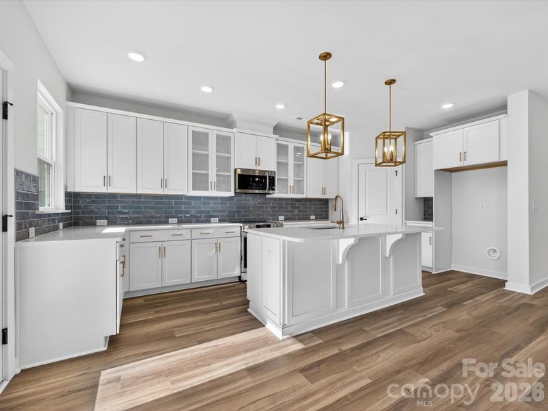 Furnished interior view inside a new home in Westview Towns, Waxhaw (Image 8).