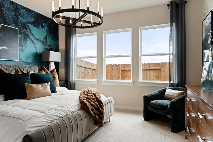 Furnished interior view inside a new home in Park Central, Georgetown (Image 31).