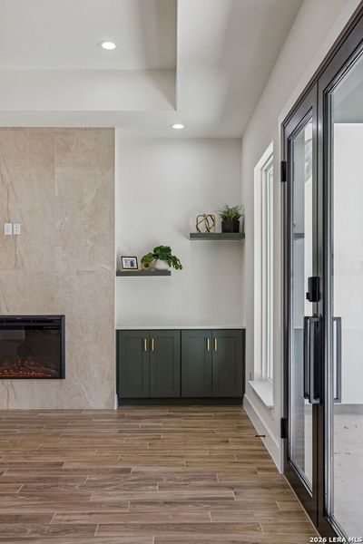 Furnished interior view inside a new home in , Spring Branch (Image 17).