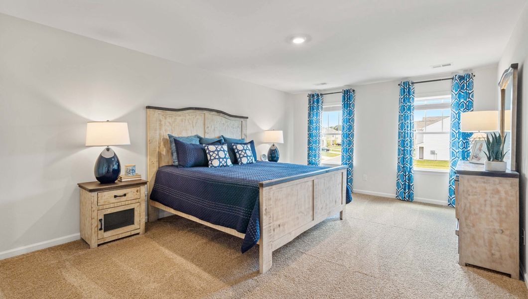 Representative furnished interior of a home built from the Hayden by D.R. Horton in Lakestone, Woodruff (Image 19).