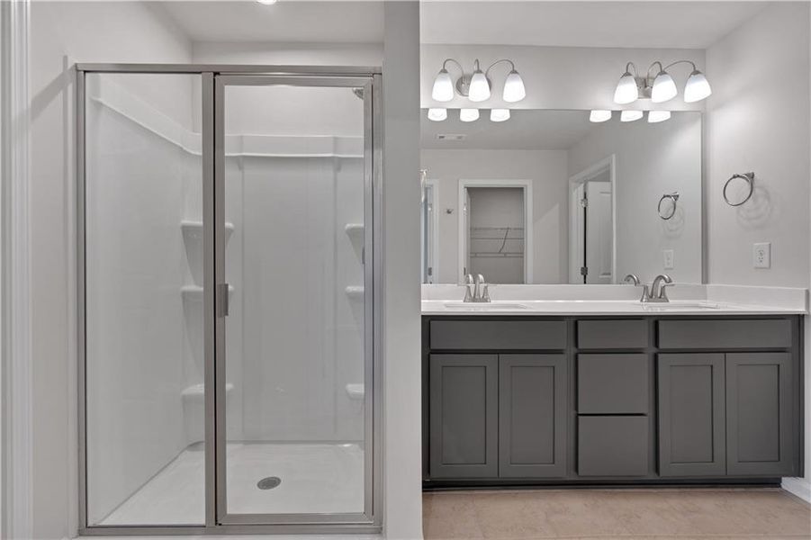 Furnished interior view inside a new home in Village Green, Adairsville (Image 13). Furnished interior view inside a new home in Village Green, Adairsville (Image 13).