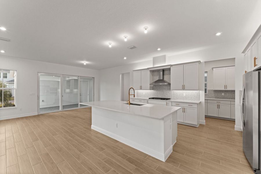 Representative furnished interior of a home built from the Amelia by Mattamy Homes in Newfield, Palm City (Image 7).