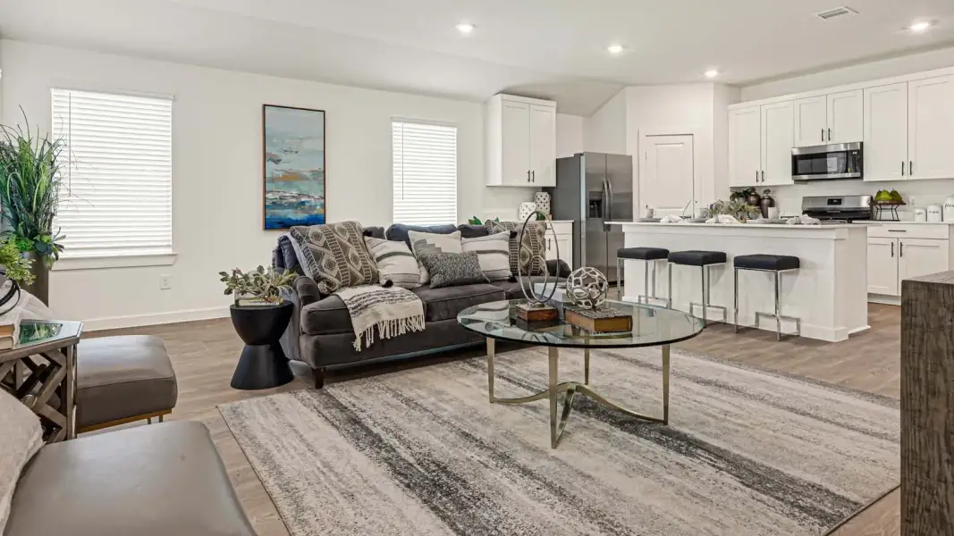 Furnished interior view inside a new home in Holly Ridge, Rosenberg (Image 14).