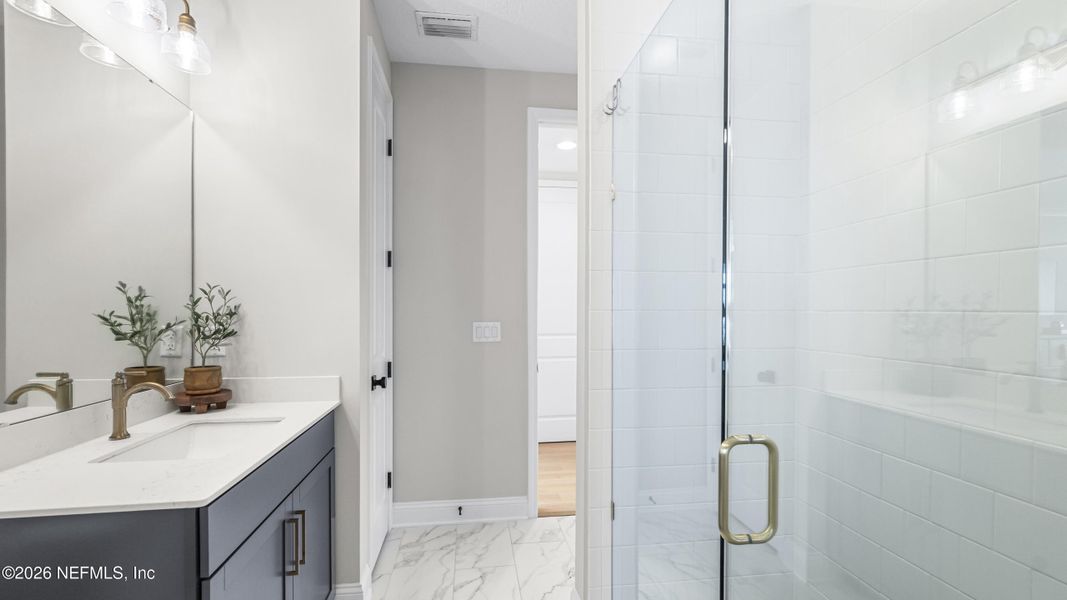 Furnished interior view inside a new home in Settler's Landing at Nocatee, Ponte Vedra (Image 7).