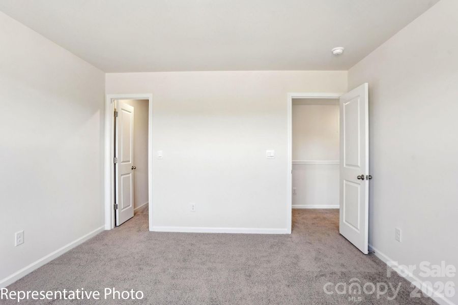 Spacious, unfurnished interior of a new home in Secrest Commons, Monroe (Image 26). Spacious, unfurnished interior of a new home in Secrest Commons, Monroe (Image 26).