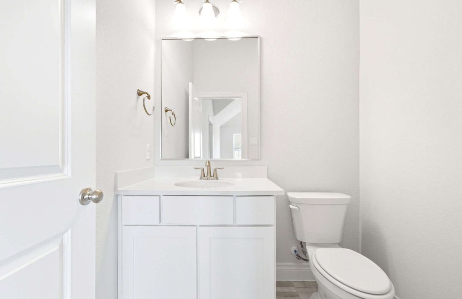 Representative furnished interior of a home built from the 3663 by Ravenna Homes in Artavia 70′, Conroe (Image 10).