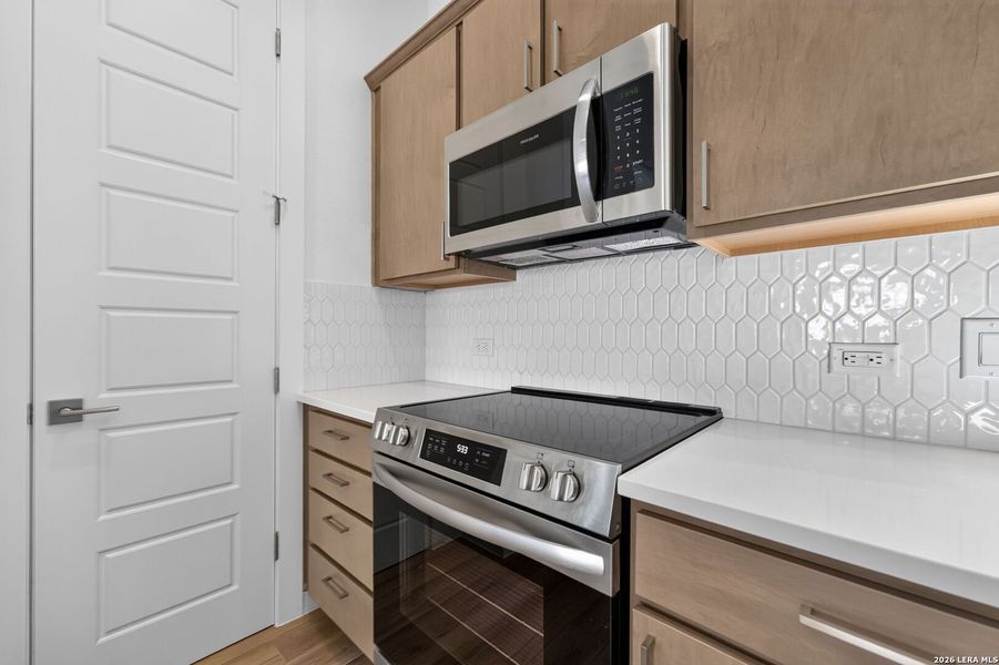 Furnished interior view inside a new home in , San Antonio (Image 6).