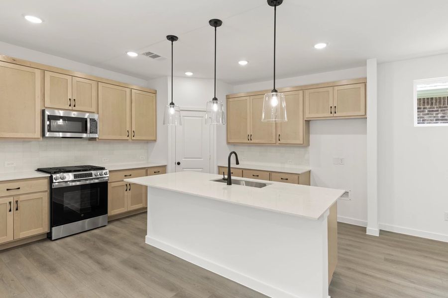 Kitchen featuring the Artisan Collection