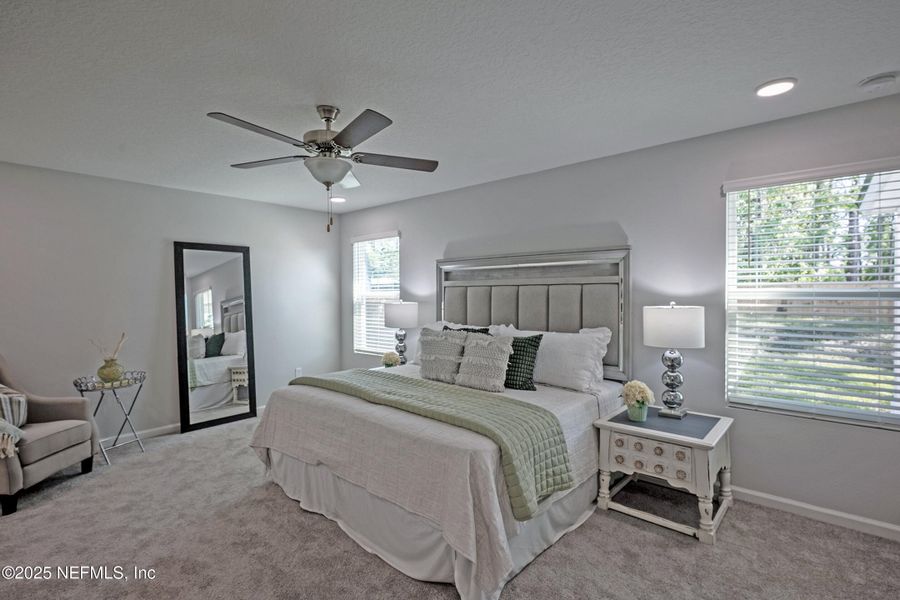 Furnished interior view inside a new home in , Jacksonville (Image 47).
