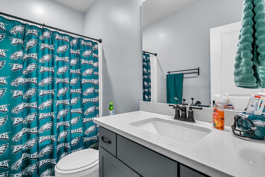 Furnished interior view inside a new home in The Groves of Berkeley, Moncks Corner (Image 40).