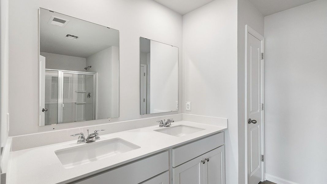 Furnished interior view inside a new home in Marion Village, Santee (Image 8).