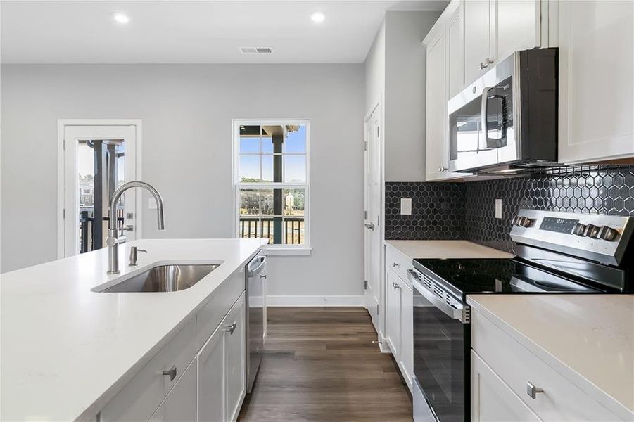 Furnished interior view inside a new home in , Lawrenceville (Image 7).