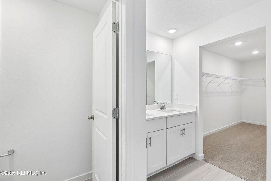 Furnished interior view inside a new home in Azalea Creek, Jacksonville (Image 8).
