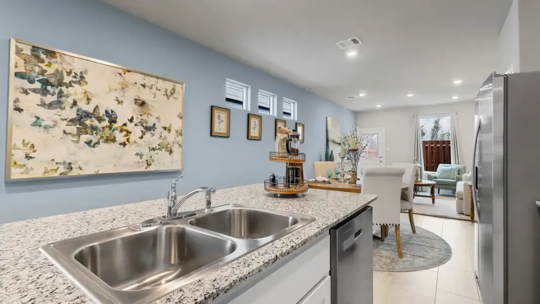Furnished interior view inside a new home in Orchard Village, Fort Worth (Image 9).
