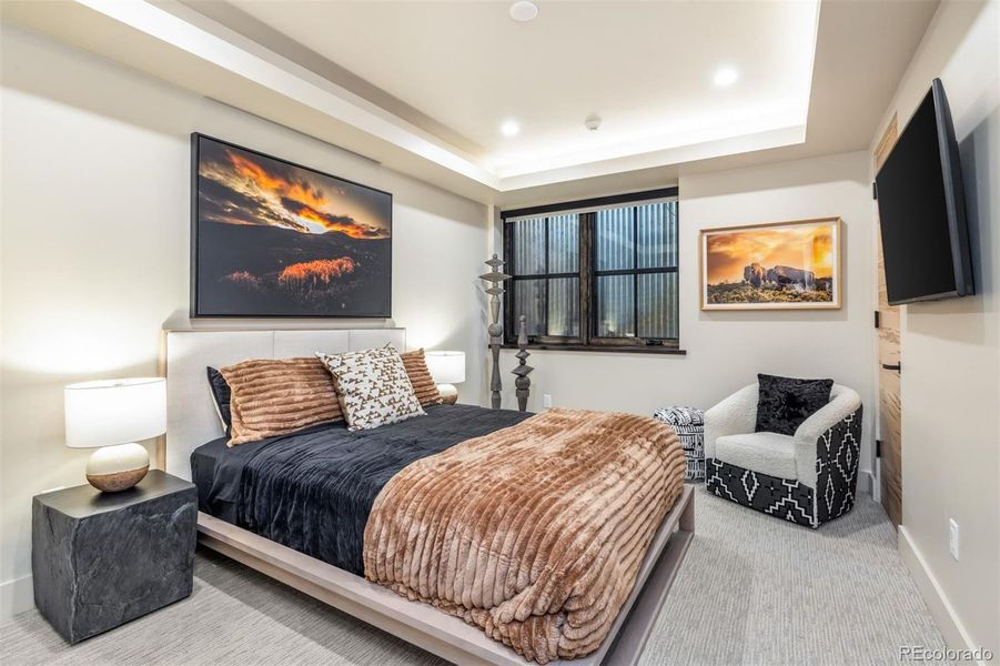 Furnished interior view inside a new home in , Breckenridge (Image 23).