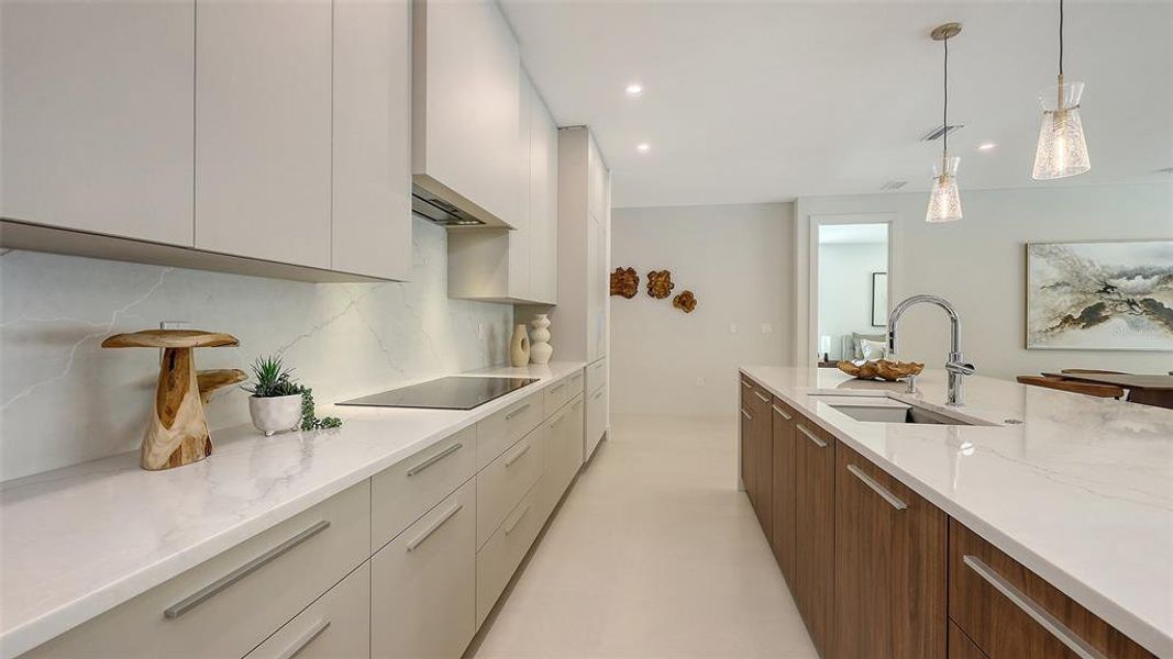 Furnished interior view inside a new home in , Sarasota (Image 31).