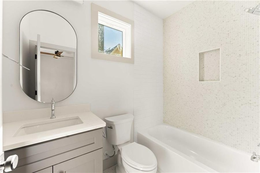 Furnished interior view inside a new home in , Decatur (Image 45).