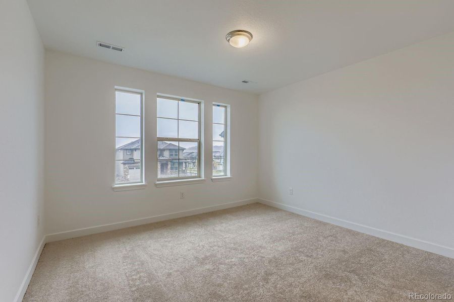 Spacious, unfurnished interior of a new home in Red Rocks Ranch: The Monarch Collection, Morrison (Image 8). Spacious, unfurnished interior of a new home in Red Rocks Ranch: The Monarch Collection, Morrison (Image 8).