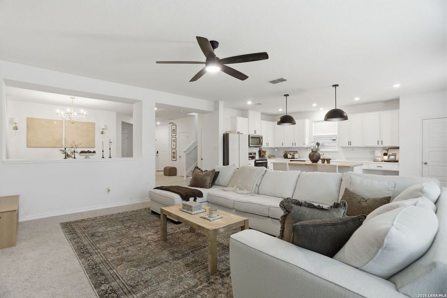 Furnished interior view inside a new home in , San Antonio (Image 16).